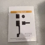 Front Door Handleset With Deadbolt Lever Black Azdele. Fixed Price $45.99.