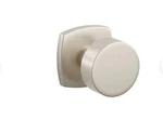 Emtek Round Knob With Urban Modern Rosette - Satin Nickel C5316ROUUS4. Fixed Price $110.00.
