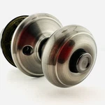 Schlage Georgian Antique Pewter Privacy Door Knob Bed Bath F40GEO620. Fixed Price $18.99.