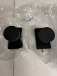 Emtek 5052ROUUS19 Round Knobset Non-turning Two-sided Dummy Door Black. Fixed Price $65.00.