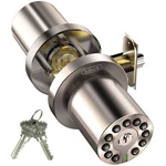 Waterproof Electronic Door Knob With Keypad And Auto Lock Satin Nickel 50 Co. Fixed Price $57.96.