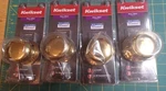 4 Pack Kwikset Brass Pull Knobs For Closets And Other Non Locking Doors. Fixed Price $21.99.