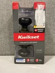 Kwikset Juno Venetian Bronze Entry Door Knob Featuring Smartkey Security. Fixed Price $24.99.