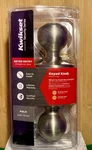 Kwikset Polo Keyed Entry Door Knob Satin Nickel Easy To Install Round. Fixed Price $10.99.