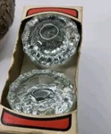 Glass Door Crystal Taylor Lock Knob Set, Nickle Finish Base, G30 (416). Fixed Price $25.00.