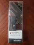 Andersen Modern Matte Black Storm Door Handle Set 92890 Sealed Qty. Fixed Price $69.47.
