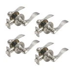 Design House Springdale Brass Privacy Door Lever Satin Nickel (set Of 4). Fixed Price $110.19.