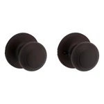 Kwikset Cove Venetian Bronze Passage Door Knob Featuring Microban Technology. Fixed Price $17.99.