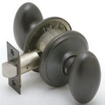 Schlage Siena Series F10VSIE716 Passage Knob, Metal, Aged Bronze, 2-3/8, 2-3/4. Fixed Price $61.50.