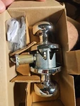 Schlage F10-AND-AND Andover Passage Door Knob Set Chrome. Fixed Price $48.00.