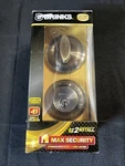 Brinks 4301-109 Maximum Security Single Cylinder Deadbolt Antique Brass Doorknob. Fixed Price $15.99.