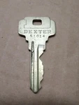 Dexter # 51014 House Trunk Padlock Key Usa Antique. Fixed Price $12.99.