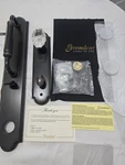 Grandeur 848410 Hardware Arc One-piece Handleset. Fixed Price $99.00.