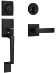 Sopoby Matte Black Front Door Handle Single Cylinder Deadbolt Combo Set, .... Fixed Price $64.61.