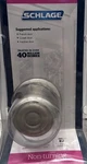 Schlage Georgian Series F170VGEO619 Dummy Door Knob With Camelot Trim. Fixed Price $7.28.