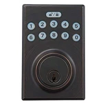 Amazon Basics Electronic Keypad Deadbolt Door Lock With Touch-control Keyless En. Fixed Price $20.90.