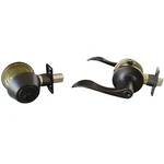 Stratford Oil Rubbed Bronze Door Lever Knob Hardware Collection. Fixed Price $18.99.