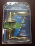 Schlage P515-538 Brass Lever Non Locking Entry Door Handle Hall Closet. Fixed Price $15.98.
