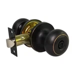 New Door Knob Privacy Lock Interior Bathroom Bedroom Oiled Rubbed Bronze. Fixed Price $8.13.