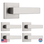 Probrico 5 Pack Stain Nickel Dummy Handle For Closets French Doors,square. Fixed Price $68.66.