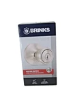 Brinks Keyed Exterior Entry Satin Nickel 2801-119 Tulip. Fixed Price $29.99.