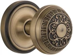 Classic Elegant Rosette Door Knob With Egg & Dart Design For Timeless Interiors. Fixed Price $70.99.