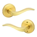 Kwikset Sedona Satin Brass Hall/closet Door Handle. Fixed Price $24.99.