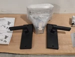 Rocky Mountain Hardware EB25 Metro Builders Series Set Matt Black Door Knob. Fixed Price $450.00.