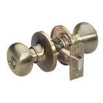 Master BC0305BOX Knob Lockset, Biscuit Style, Antique Brass. Fixed Price $23.96.