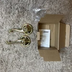 2 Schlage Flair F51 Lh Keyed Entry Leverset Antique Brass. Fixed Price $42.00.