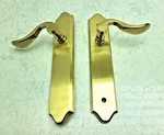 Emtek Multi Point C4 Dummy Pair Door Handle Lever Concord Style 1485CRHUS7. Fixed Price $37.99.