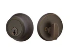 Emtek 8450 Single Cylinder Deadbolt Oil Rubbed Bronze US10B New Old Stock. Fixed Price $59.95.