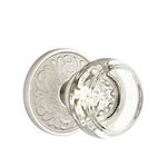 Emtek 8056-GT-US15 Georgetown Crystal Door Knob Dummy Set Satin Nickel. Fixed Price $98.00.