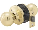 Kwikset Polished Brass Hall & Closet Door Knob 200P 3 Cp V1 W/microban. Fixed Price $13.39.