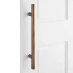 Signature Hardware Kobe 12" Solid Brass Door Pull Antique. Fixed Price $50.81.