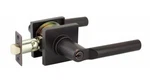 Emtek 5122HNLHUS10B Hanover Key In Lever Lockset Square Rosette Left Hand. Fixed Price $148.20.