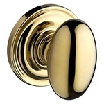 Baldwin HDELLTRR003 Ellipse Half-dummy Knob With Traditional Round Rose, Polish. Fixed Price $78.44.