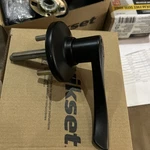 Sets Kwikset Casey Privacy Door Lever Lock Matte Black 93002-024 Bed And Bath. Fixed Price $40.00.