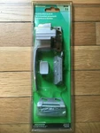 Gray Push Button Screen Storm Door Latch Handle Replacement Hardware Lock. Fixed Price $15.95.