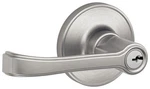 Schlage J54-TOR Torino Single Cylinder Keyed Entry Door Lever Set Stainless. Fixed Price $54.90.