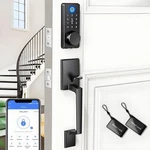 Smart Keyless Entry Door Lock Set W/front Handle, 0.1S Fingerprint Biome.... Fixed Price $126.13.