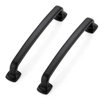 20 Pack Cabinet Handles Arch Pulls - 5 Inch Drawer Black Kitche.... Fixed Price $51.52.