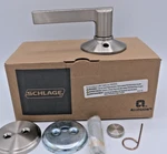 Schlage F94-LAT619 Handle Set Dummy Inside Satin Nickel See Label For Specs. Fixed Price $15.00.