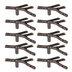 Cengood 10X Cabinet Handle Pulls Wardrobe Drawer Door Cupboard Knobs Twig Sin.... Fixed Price $23.72.