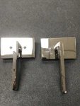 Emtek 5212HLOUS14LH Helios Privacy Door Lever With Rectangular Rose - Nickel. Fixed Price $99.99.