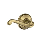 Schlage Flair F51 Lh Keyed Entry Leverset Antique Brass. Fixed Price $32.49.