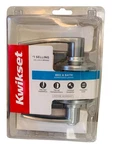 Kwikset Delta Lever Bed & Bath 93001-879 Satin Chrome Door Handle. Fixed Price $18.00.