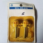 United Pacific 70028 White Skull Door Lock Knobs - Pack Of. Fixed Price $12.95.
