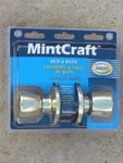 Brand New - Mintcraft Locking Door Bed & Bath Knob Set, #TS710, Polished Brass. Fixed Price $11.79.
