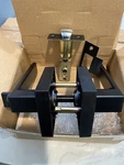 1PK Probrico Matte Black Privacy Door Knob Lever Handleset Keyless Lock Bed/bath. Fixed Price $24.99.